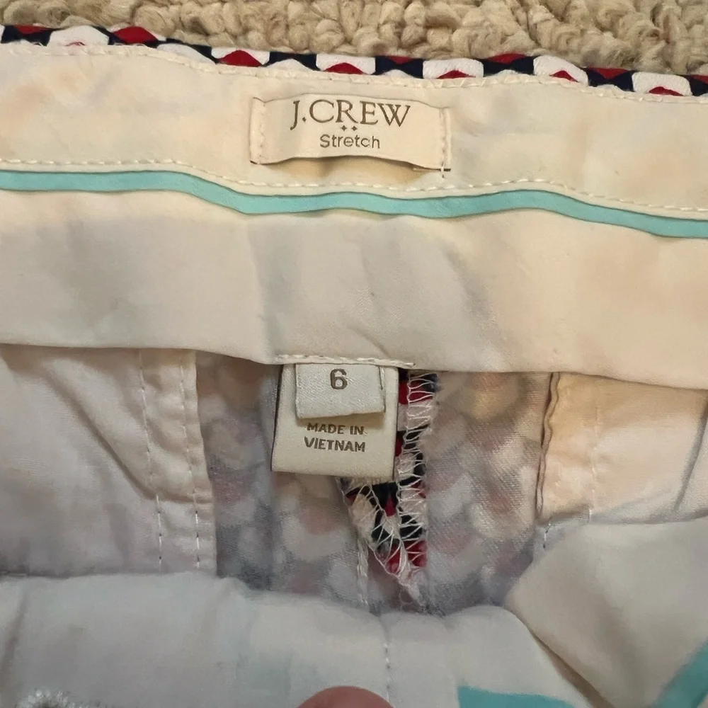 J. Crew Geometric Shorts